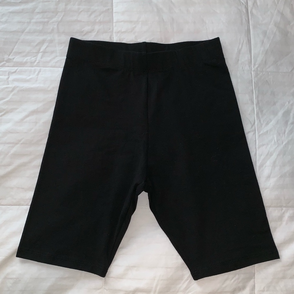 High waisted biker shorts